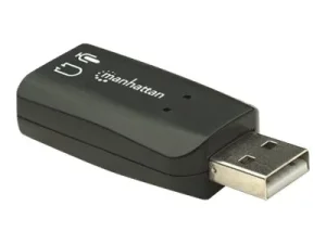 MANHATTAN Hi-Speed USB 3D Sound Adapter