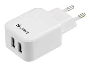 SANDBERG AC Charger Dual USB 2.4+1A EU