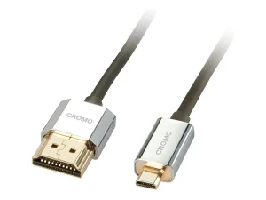 LINDY Slim HDMI High Speed A/D Kabel 2m