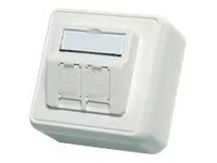 TELEGÄRTNER Aufputzdose Modulauf 2-fach