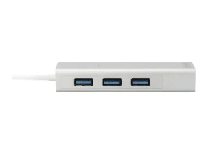 DIGITUS USB3.0 3-Port HUB&GLAN Adapter