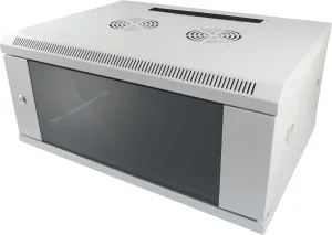 ALLNET 19" Wandgehäuse, 18HE, 1-teilig, T600mm, Lichtgrau, SMC-Serie,