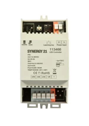Synergy 21 LED Serie EOS 05 4-Kanal Controller + Hutschiene