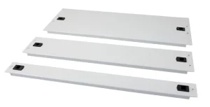 ALLNET 19" zbh. Blindplatte, 2HE, Lichtgrau, zum Einrasten(Werkzeuglos)