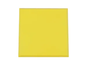 ALLNET Brick’R’knowledge Kunststoffschale 2x2 gelb oben und unten 10er Pack