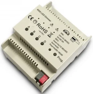 Synergy 21 LED Serie EOS 08 KNX Controller Dimmer 4*700mA Hutschiene