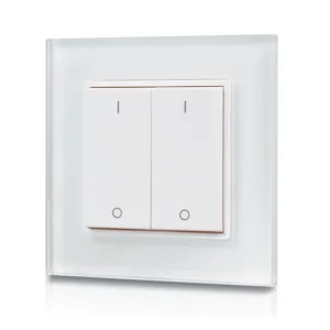 Synergy 21 LED Serie EOS 09 EnOcean Wand Dual Dimmer Schalter