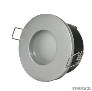 Synergy 21 LED Retrofit GU10 / GX5, 3 Deckeneinbausatz IP65 silber