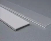 Synergy 21 LED U-Profil zub ALU018-R PMMA clear diffusor/cover , Kunststoffabdeckung klar