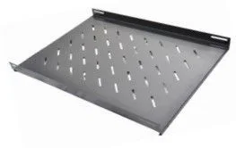 ALLNET 19" Wandgehäuse, zbh. Fachboden T425/B486/1HE, Schwarz, für SMC-Serie,