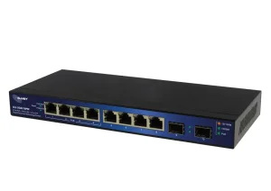 ALLNET Switch smart managed 8 Port Gigabit 50W / 4x PoE+ / 4x LAN / 2x SFP / Lüfterlos / " ALL-SG8210PM"