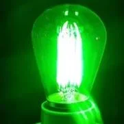 Synergy 21 LED Retrofit E27 S14 grün mit 2 Watt für Lichterkette