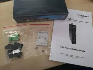 ALLNET ISP Bridge Modem VDSL2 mit Vectoring Industrial IP30 VDSL2V " ALL-BMI100VDSL2V"