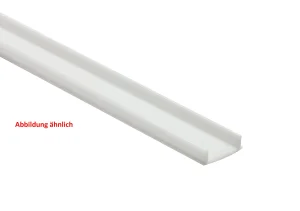 Synergy 21 LED U-Profil zub ALU084 PMMA opal diffusor/cover , Kunststoffabdeckung opal