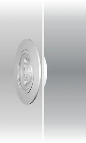 Synergy 21 LED Deckeneinbauspot Helios schwarz, rund+schwenkbar, neutralweiß