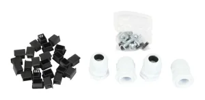 LWL-Patchpanel 12xLSH(E2000APC)-simplex-Buchsen, 19", 9/125u Singlemode, Lichtgrau, Synergy 21,