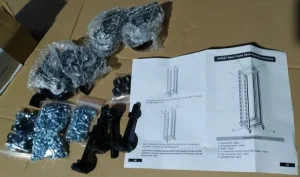 ALLNET 19" Grundgestell, zzbh. Ersatz Zubehör Set(Schrauben, Füsse, Rollen) SRB-Serie