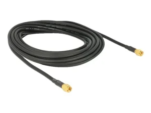 DELOCK HF SMA Stecker 10m LMR195 lowloss