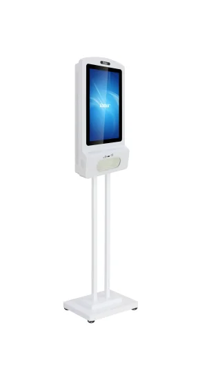 Allnet Display 21 Zoll, Desinfektionsterminal zbh. Standfuß, Farbe weiß