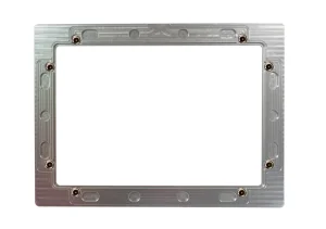 ALLNET Touch Display Tablet 10 Zoll zbh. Blende für Einbaurahmen silber schmal