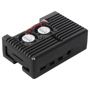 Raspberry Pi® 4 Zubehör - Gehäuse Kit Aluminium mit aktiv/passiver Kühlung