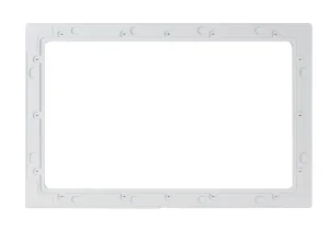 ALLNET Touch Display Tablet 15 Zoll zbh. Blende für Einbaurahmen, weiß schmal