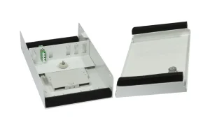 LWL-Wandverteiler Mini(Aufputz), für LC/SC, B150/H265/T55mm, ohne Kupplungen/Spleißkassette, weiss, Synergy 21,