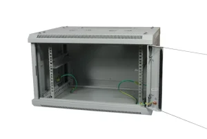 ALLNET 19" Wandgehäuse, 9HE, 1-teilig, T600mm, Lichtgrau, zerlegt(Flat Pack), SMA-Serie,