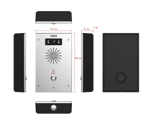 Fanvil TFE i16SV, SIP Audio Intercom / SIP / POE