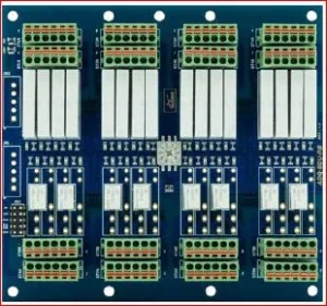ALLDAQ ADQ-SCU-RB-16/8 (V1.3) / Relaisboard für Signal Conditioning Unit (SCU)