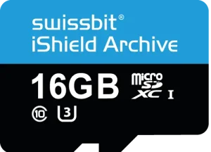 Swissbit PS-66u iShield Archive 16 GB microSD Card