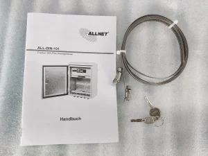 ALLNET DIN-RAIL Wandgehäuse, T220mm, Lichtgrau, IP66, ÜS, 16x M25 ALL-DIN-101-AC