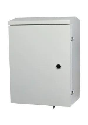 ALLNET DIN-RAIL Wandgehäuse/Outdoor PoE Smart-Managed Switch T220mm, Lichtgrau, IP66, ÜS, ALL-DIN-SGI8012PM