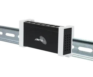 Shelly • Hutschiene • " Pro Verteiler Switch 7" • 7x Pro Anschlüsse • 1x LAN Eingang • Lüfterlos • by ALLNET