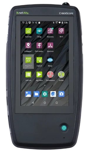 NetAlly CYBERSCOPE-XRF WIRED CYBER SECURITY SCANNER for CYBERSCOPE