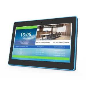 ALLNET Meetingraum RGB LED Tablet 13 Zoll RK3399 Android 10 und NFC/RFID ohne Kamera schwarz
