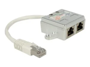 DELOCK Netzwerk Adapter RJ45 Port Dopple