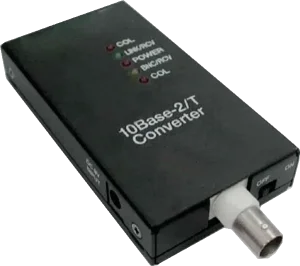 ALLNET Medienkonverter 10BASE-T/10BASE2 auf BNC " ALL0500v3" DC 12VDC