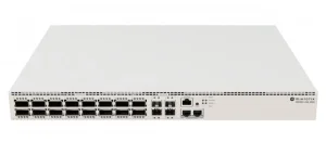 MikroTik Cloud Router Switch CRS520-4XS-16XQ-RM, 2x 10GB RJ45, 4x 25G SFP28, 16x 100G QSFP28, Rackmount