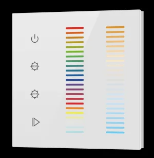 Synergy 21 LED Serie EOS 05 5-Kanal Wandtaster RGB-WW (RGB-CCT)