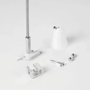 Powergear Mini 1PH 1 DECKENMONTAGE EZCLICK MIT Stange, Weiß, 1 meter