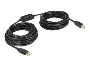 DELOCK Kabel USB 2.0-A > B aktiv 11 m