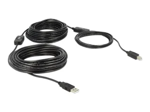 DELOCK Kabel USB 2.0-A > B aktiv 20 m