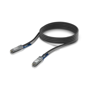 Ubiquiti UniFi Direct Attach Copper Cable (DAC) • 100Gbps • 3m • QSFP28 • UACC-DAC-QSFP28-3M