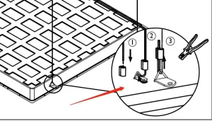 Synergy 21 LED light backlite panel 620*620 Seilabhängung für V4 PRO