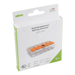 Wago Serie 221 - 5*4mm (8 Stück Retail)