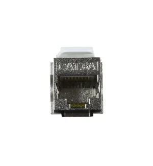 Keystone, Modul, TP/TP-Buchse/Buchse(RJ45, Kupplung), CAT6A, 500MHz, Slimline/short, Synergy 21,