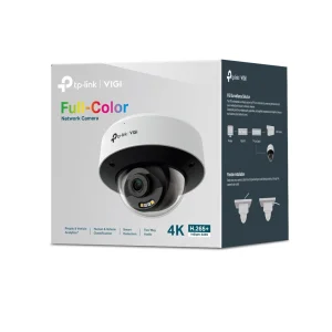 TP-Link - 8MP Full-Color Dome Network Camera - InSight S285(4mm)