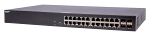 CommScope Ruckus PoE Switch Full Managed Layer2 26 Port • 24x 1 GbE • 4x 1/10G SFP • 370W PoE Budget • ICX8100-24P