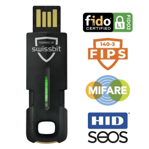 Swissbit iShield Key 2 Pro FIPS USB-A in Trayverpackung